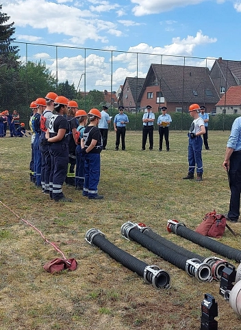 FW-Jugendwettkämpfe 2022_Wettkampf 2 FW-Jugendwettkämpfe 2022, Wettkampf 2 © Presseteam der Feuerwehr Boldecker Land