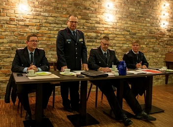 Von links nach rechts: Matthias Meier, Karsten Teitge, Georg-Uwe Vernunft und Alexandra Lippke-Kubsch