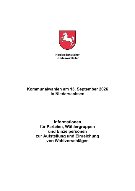 Leitfaden Wahlvorschlagsträger KW 2026 Titelblatt für Leitfaden Wahlvorschlagsträger KW 2026