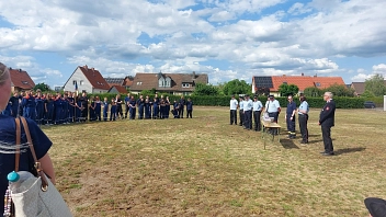 Die Siegerehrung&nbsp;&copy;&nbsp;Presseteam Feuerwehr Boldecker Land